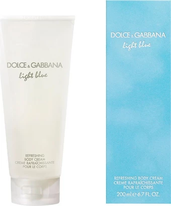 Dolce gabbana light clearance blue body cream 200ml