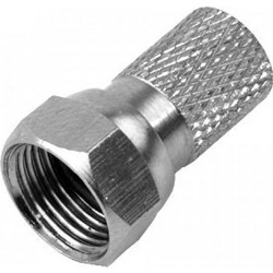 Φις Θηλυκό Jager A120Q για καλώδιο RG6 (1τμχ) A120Q