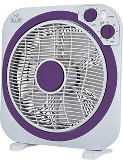 IQ PBF-34 Ανεμιστήρας Δαπέδου Box Fan 30cm 45W Λευκός