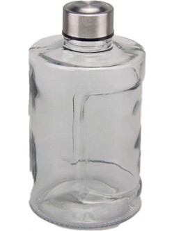 Μπουκάλι Νερού Barrel 815001 900ml 10x10x19,1cm Clear Marva Γυαλί