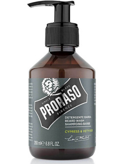 Proraso Cypress & Vetyver Σαμπουάν για Γένια 200ml