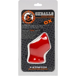 Oxballs Unit-X Cock Ring Sling Ελαστικό Δαχτυλίδι Πέους & Όρχεων Σιλικόνης Κόκκινο