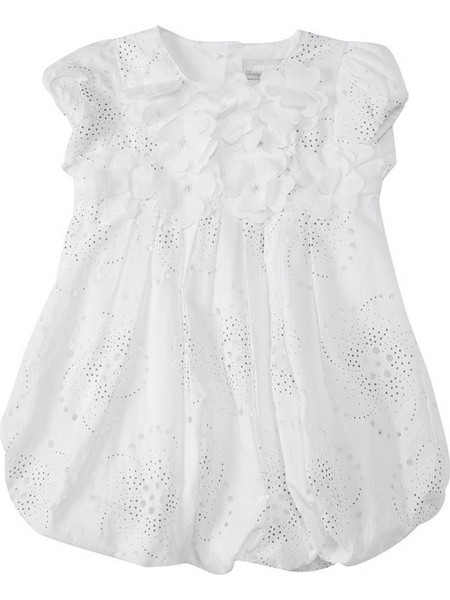 Catimini Φόρεμα Dress CD31103-01 Λευκό Κορίτσι