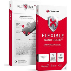 Προστασία Οθόνης Κινητού Forcell Flexible Nano Glass 5D for Samsung Galaxy S10 black (Hot Bending) Working Fingerprint Scanner