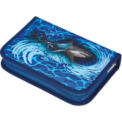 Herlitz Shark Κασετίνα Γεμάτη Μπλε 50043309