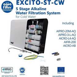 Aqua Filter Excito-ST-CW 10" Πενταπλό Φίλτρο Νερού Κάτω Πάγκου με Βρυσάκι