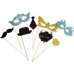 Μάσκες Rayher Party Masken Basic N.2 8 Τεμάχια