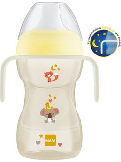 Mam Fun To Drink Cup Night Fox Yellow 270ml