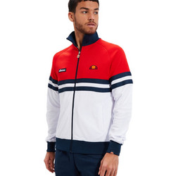 Ellesse Rimini Ανδρική Ζακέτα Φούτερ με Φερμουάρ Μπλε Λευκή Κόκκινη SHR00892-829