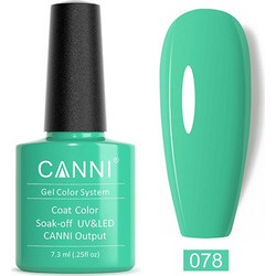 Canni 078 Spring Green Ημιμόνιμο Βερνίκι Νυχιών 7.3ml
