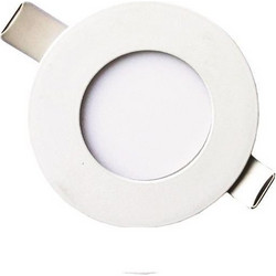 ΦΩΤΙΣΤΙΚΟ ΧΩΝΕΥΤΟ LED SLIM Φ85 3W 6500K ΛΕΥΚΟ PLUS