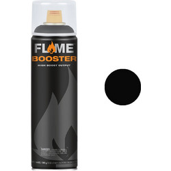 Flame Booster Σπρέι Βαφής Thick Black 500ml