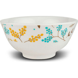 Μπωλ Δημητριακών Lydia 10-099-345 Φ15,5x7cm 650ml Multi Nava Πορσελάνη