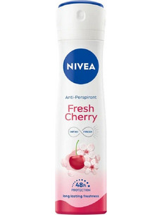 Nivea Fresh Cherry Γυναικείο Αποσμητικό Spray 48h 150ml