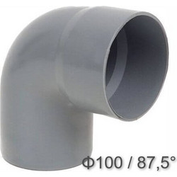 ΓΩΝΙΑ PVC ΑΠΟΧΕΤΕΥΣΗΣ 87.5 Φ100
