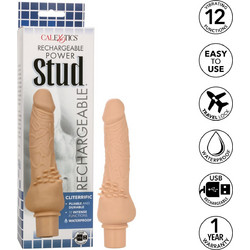CalExotics Power Stud Ρεαλιστικός Δονητής 19cm Flesh