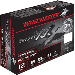 Winchester Supreme Double-XX Φυσίγγια Συγκέντρωσης 12Cal 89mm 63gr 10τμχ