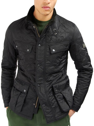 Barbour Ανδρικό Μπουφάν Καπιτονέ Μαύρο MQU1591-BK91