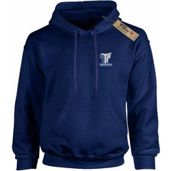Takeposition Logo TP Παιδικό Φούτερ με Κουκούλα Navy Μπλε 811-0031S-0710-17
