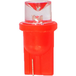 M-tech W5W / T10 LED Blister Κόκκινο 12V 8mm 2τμχ
