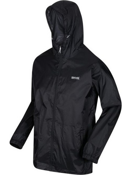 ΜΕΜΒΡΑΝΗ REGATTA Men's Pack-It III Waterproof Jacket Black (Αδιάβροχο)