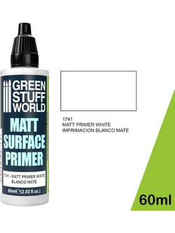 Matt Surface Primer 60ml (White) - Ματ Αστάρι 60ml (Λευκό)