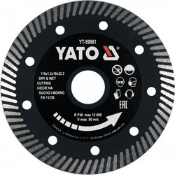 Διαμαντόδισκος Dry & Wet για Δομικά 230mm