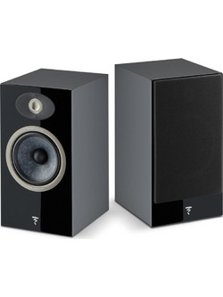 Focal Theva No1 Ζεύγος Ηχείων Hi-Fi Βιβλιοθήκης 100W 2 Δρόμων Black Gloss