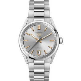 Tag Heuer Carrera Ανδρικό Ρολόι Αυτόματο με Ασημί Μεταλλικό Μπρασελέ WBN2310.BA0001 Tag Heuer Carrera Ανδρικό Ρολόι Αυτόματο με Ασημί Μεταλλικό Μπρασελέ WBN2310.BA0001