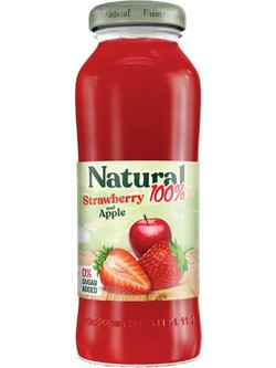 Naturals Frutex Φυσικός Χυμός με γεύση Φράουλα-Μήλο 200ml