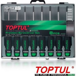 TOPTUL GAAW0802 σετ κατσαβιδια ακριβείας 8TEM