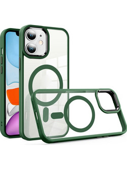 iPhone 12 Pro MagSafe Case clear Green