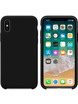 Θήκη σιλικόνης για το Apple iPhone XS Max Soft touch Μαύρο - 51660
