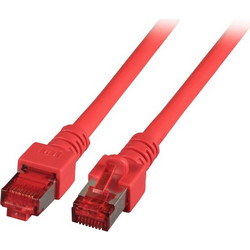 EFB Elektronik S/FTP Cat.6 Καλώδιο Δικτύου Ethernet 0.5m Red