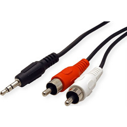 Roline 3.5mm/2x RCA (M) Cable 10m - 11.09.4349