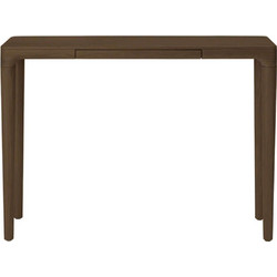 Κονσόλα Heart'n'Soul 5715 110x30x82cm Dark Oak Umage Ατσάλι,Ξύλο