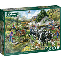 Puzzle Jumbo Falcon De Luxe Another Day On The Farm 1000 Κομμάτια