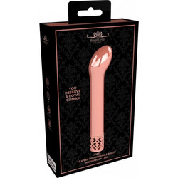 Royal Gems Jewel Bullet Δονητής G-Spot 12cm Rose Χρυσός