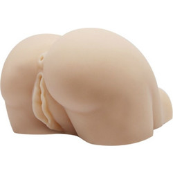 Baile for Him Realistic Butt with Remote Control Κολπικό & Πρωκτικό Αυνανιστήρι με Δόνηση