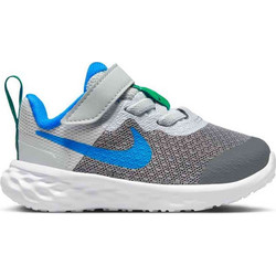 Nike Revolution 6 Παιδικά Αθλητικά Παπούτσια για Τρέξιμο Γκρι DD1094-008