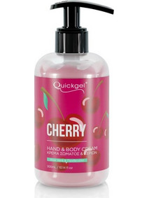 Quickgel Cherry Ενυδατική Κρέμα Χεριών 300ml