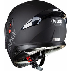 Pilot Snake Black Matt Κράνος Μηχανής Full Face 1500gr