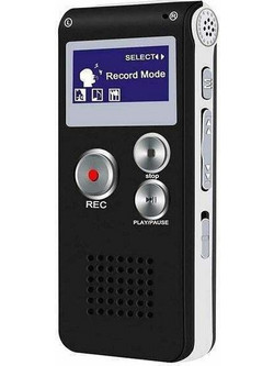 Novacom R70 Καταγραφικό Ήχου 8GB με Κάρτα Μνήμης
