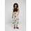 Urban Classics Μίντι Φούστα Υφασμάτινη Ψηλόμεση Floral Λευκή TB4099