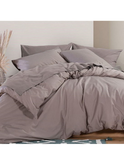 Παπλωματοθήκη Μονή Basic Mocca 160x240 Nef-Nef - Nef - Nef Homeware