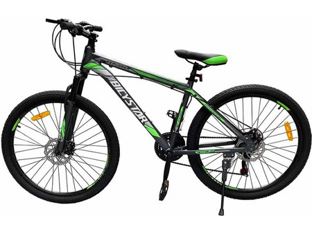 Bicystar Race Axion Παιδικό Mountain Bike 26" με 21 Ταχύτητες Μαύρο Πράσινο