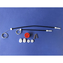 ΣΕΤ ΕΠΙΣΚΕΥΗΣ ΓΡΥΛΟΥ ΠΑΡΑΘΥΡΟΥ RENAULT MEGANE II CABRIO ΠΙΣΩ (FULL SET) - ΔΕΞΙΑ