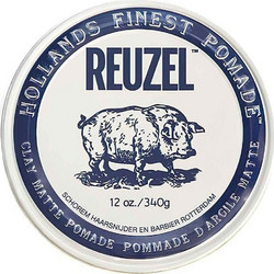 Reuzel Clay Pomade Μαλλιών Matte Δυνατό Κράτημα 340gr