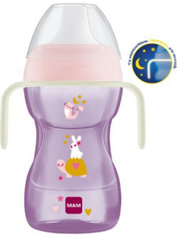 MAM Fun to Drink Cup Night Turtle Purple 270ml
