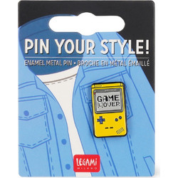 ΔΙΑΚΟΣΜΗΤΙΚΗ ΚΑΡΦΙΤΣΑ ΜΕΤΑΛΛΙΚΗ LEGAMI PIN YOUR STYLE! - ENAMEL METAL PIN - GAME LOVER (ΗΛΕΚΤΡΟΝΙΚΟ ΠΑΙΧΝΙΔΙ) MTP0009